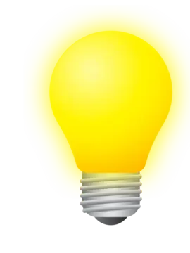 Lampada accesa